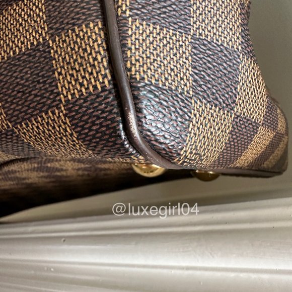 💎 Authentic 💎 Louis Vuitton TREVI PM Handbag Purse Damier Ebene Canvas LV - Picture 16 of 16